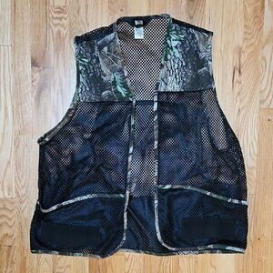 Walls Black and Green Reptile Vest